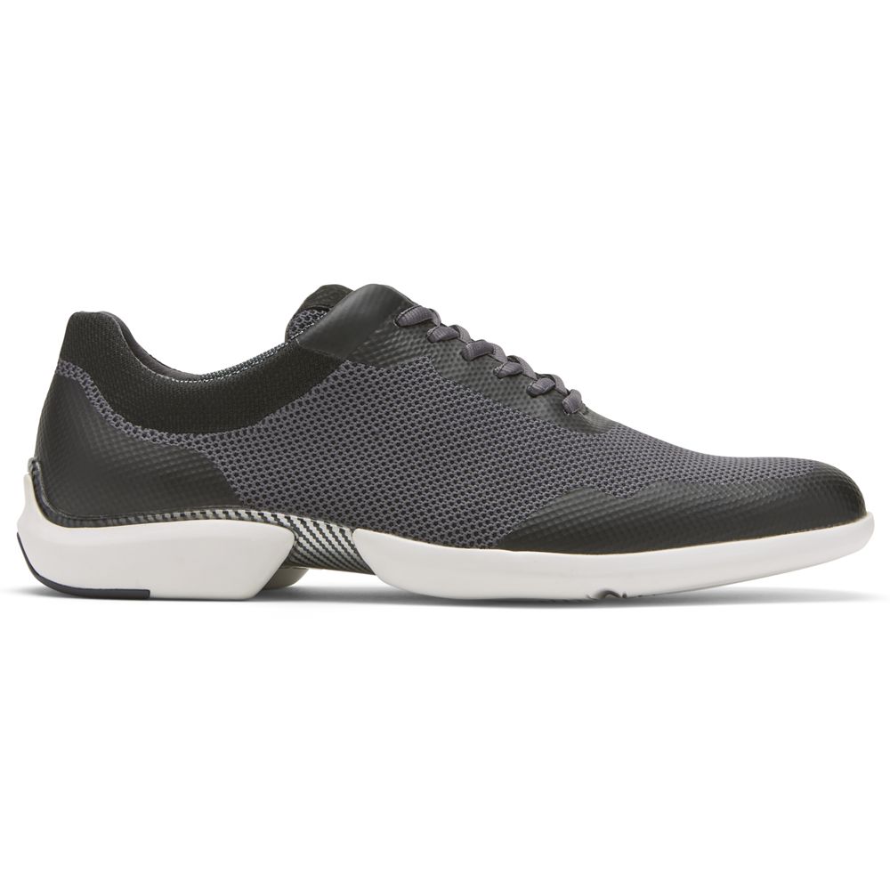 Sneakers Rockport Uomo - Total Motion Advance Sport Plain Toe - Nere - TWVDHIY-97